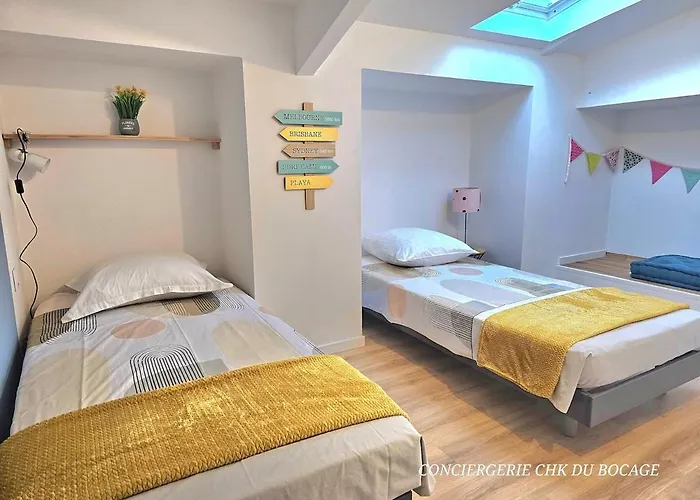 בית נופש Le Relais 19 Centre Bourg T4 100m2 - 4min A Puy Dufou Les Épesses