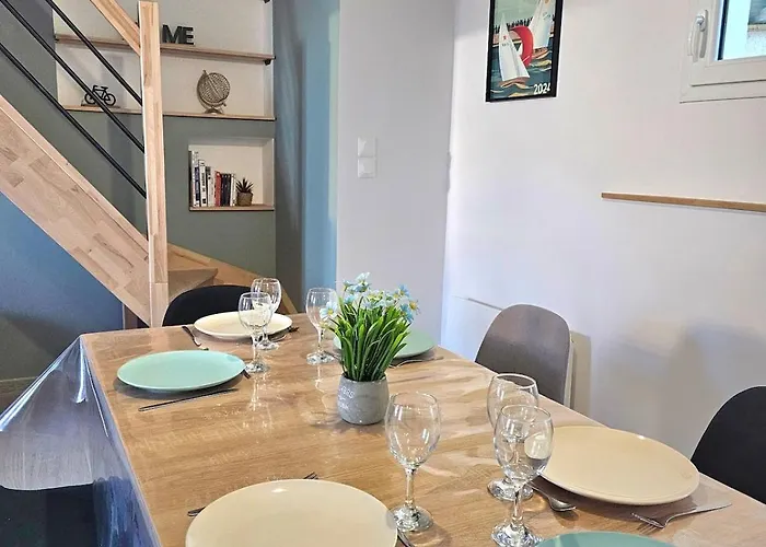 בית נופש Le Relais 19 Centre Bourg T4 100m2 - 4min A Puy Dufou Les Épesses